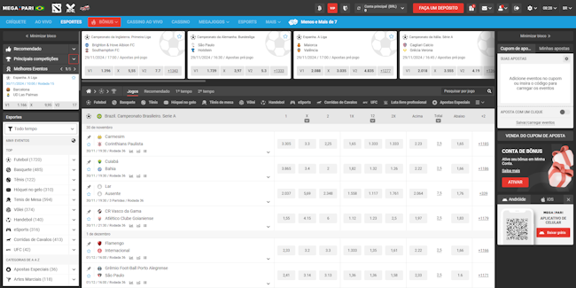Betting world cup